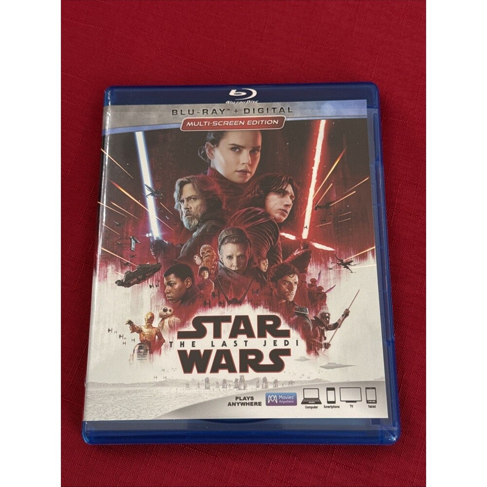 Star Wars: Episode VIII: the Last Jedi (Blu-ray, 2017)